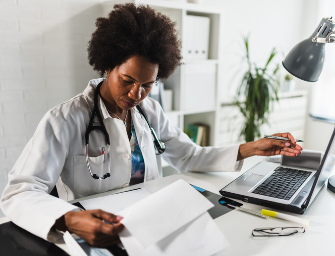 Homepage written medical summary